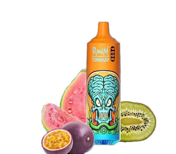 Randm Tornado Disposable Kiwi Passion Fruit Guava 9000 - £10.99