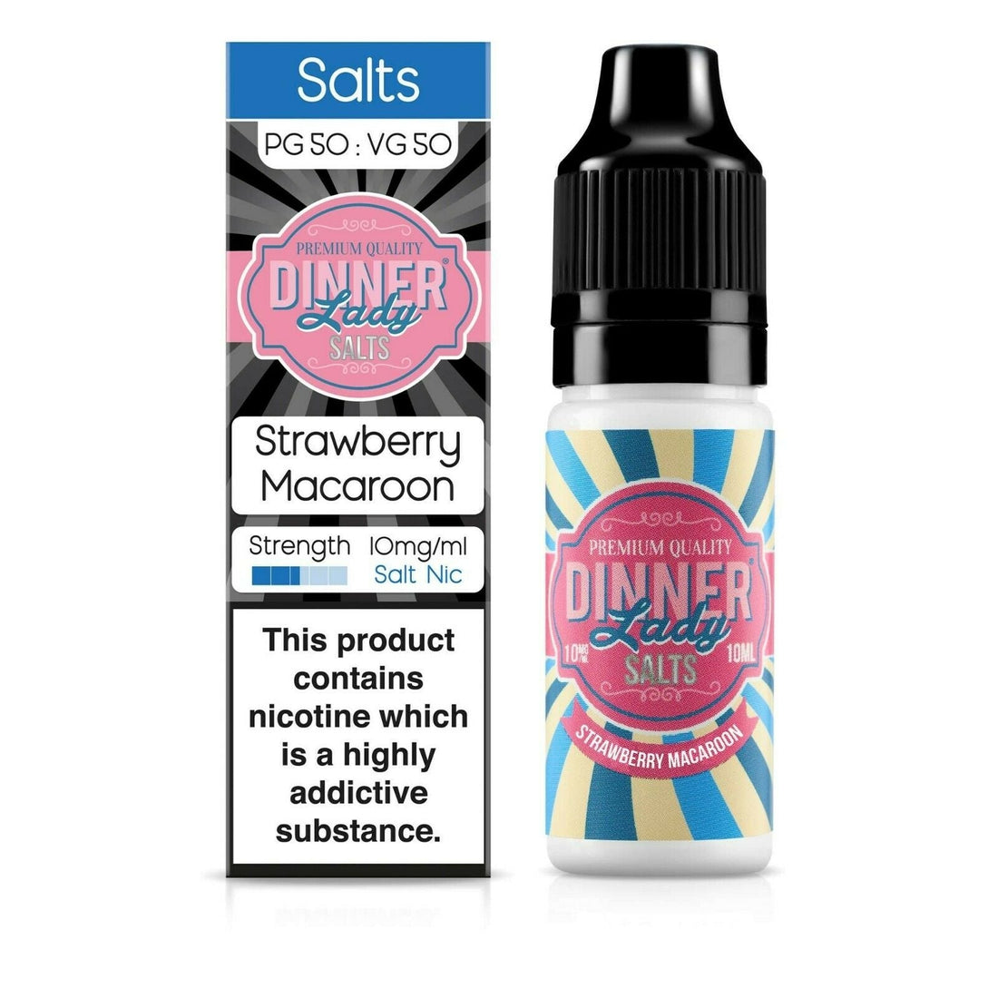Dinner Lady Nic Salts E Liquid Vape Juice Multipack