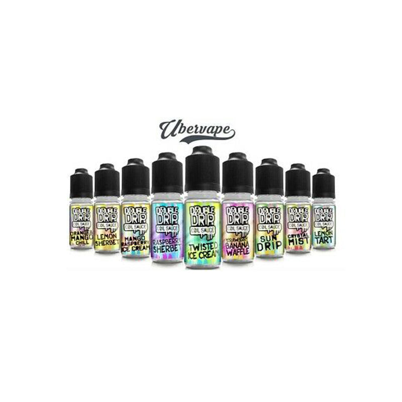 Double DRIP COIL SAUCE Juice E liquid 10ml – 3 Mg 6 Mg – All Flavours
