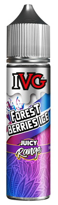 IVG Juicy Range featuring vibrant e-liquids inspired by tropical fruits and berries, available in 50ml short fill and 10ml nicotine salt formats for a flavorful vaping experience.