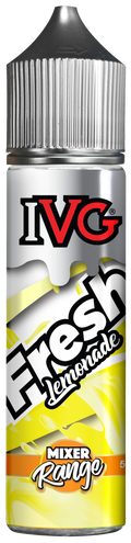 IVG Mixer Range featuring unique e-liquids like Fizzy Cherry and Tropical Fruits, available in 50ml short fill and 10ml nicotine salt formats for a customizable vaping experience.