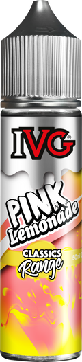 Classic Range by IVG featuring premium e-liquids in various flavors like Blue Raspberry and Classic Tobacco, crafted with a 70% VG blend for rich flavor and vapor production in 50ml shortfill bottles.