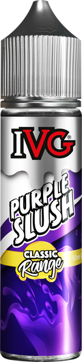 Classic Range by IVG featuring premium e-liquids in various flavors like Blue Raspberry and Classic Tobacco, crafted with a 70% VG blend for rich flavor and vapor production in 50ml shortfill bottles.