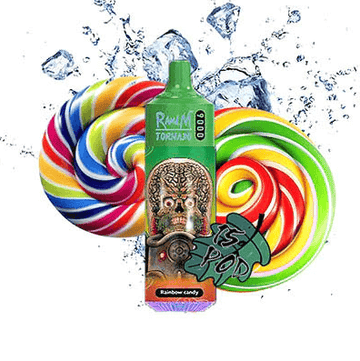 Randm Tornado Disposable Rainbow Candy 9000 - £10.49