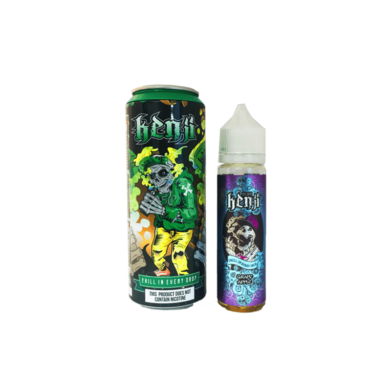 Kenji E-Liquid Short Fill 60ml bottle 0mg - Premium Malaysian Juice