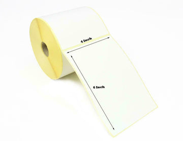 4X6" 100x150MM DIRECT THERMAL LABELS ZEBRA GK420D PRINTERS 4 X 6