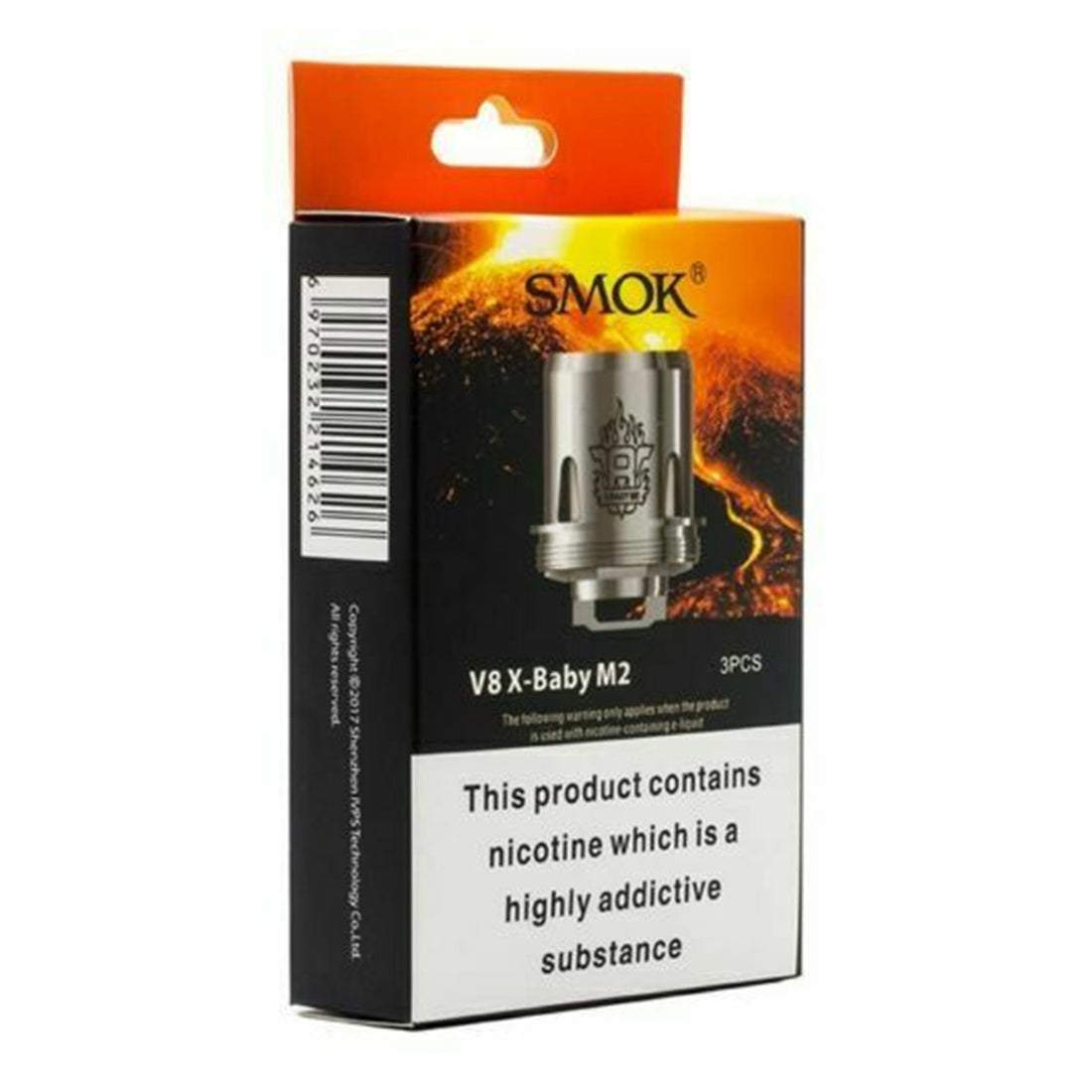 SMOK TFV8 X-Baby Coils - Pack of 3 (M2, Q2, X4, T6) - Vapourse