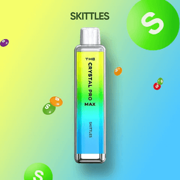 Crystal Pro Max Skittles 4000 Disposable Box of 10 - £58.99
