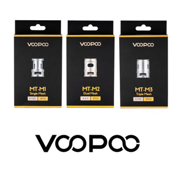 VOOPOO MAAT MT-M1 / MT-M2 / MT-M3 Mesh Coils - Pack of 3 Replacement Coils for MAAT Tank - Vapourse