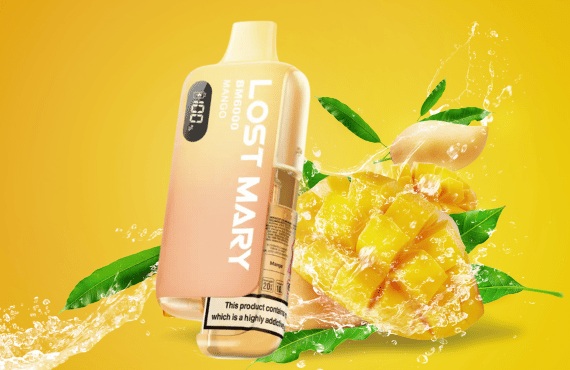 Mango Lost Mary BM6000 Disposable Vape Kit - 20mg Nicotine