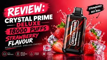 Crystal Prime Deluxe 18000 Puffs Strawberry: Flavour & Device Overview