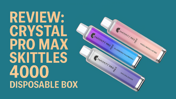 Crystal Pro Max Skittles 4000 Disposable Box Review – Vapourse.co.uk UK & Manchester