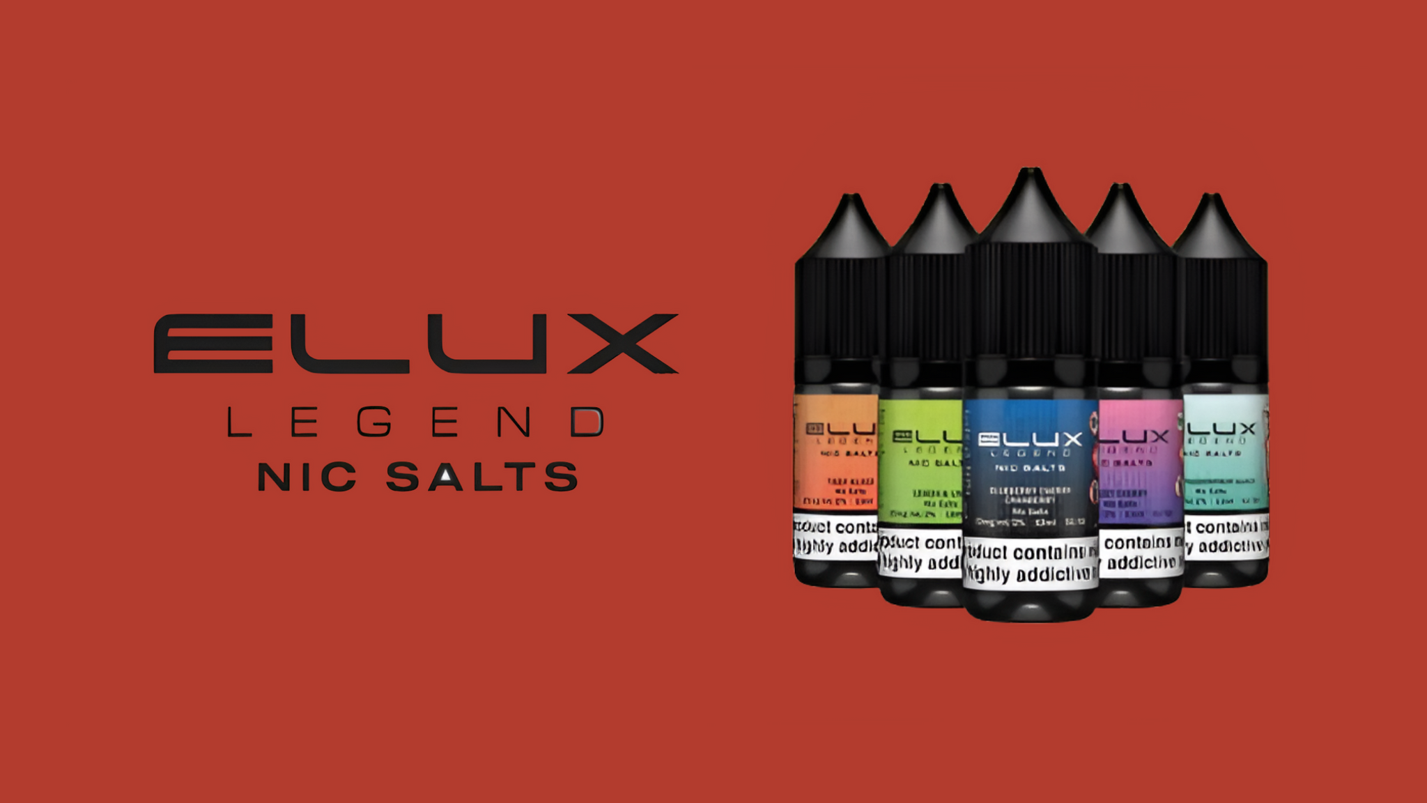 Elux Legend Nic Salt E-liquid: Smooth, Flavourful Vaping in the UK & Manchester