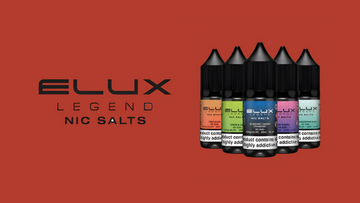 Elux Legend Nic Salt E-liquid: Smooth, Flavourful Vaping in the UK & Manchester