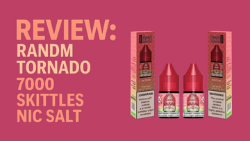 RandM Tornado 7000 Skittles Nic Salt Review (2025 UK & Manchester Focus)