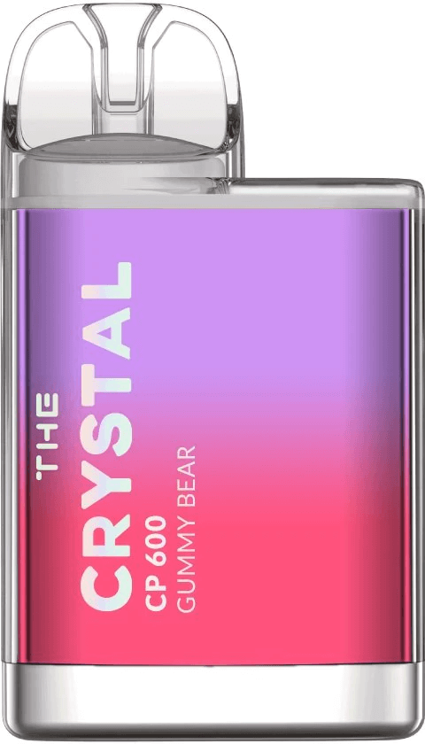 Crystal CP600 Disposable Vape Puff Pod - 20mg Nicotine - Pack of 10 - Vapourse