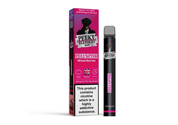 PEEKY BLENDERS POLLY PINK DISPOSABLE POD DEVICE