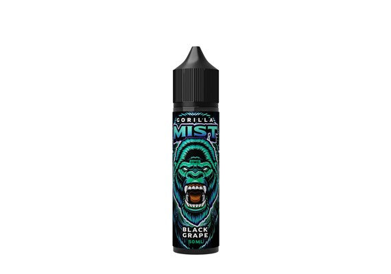 BLACK GRAPE 50ML E LIQUID GORILLA MIST