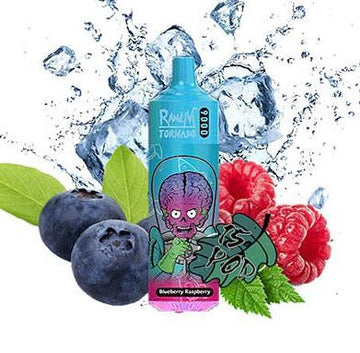 Randm Tornado Blueberry Raspberry 9000 - £10.99