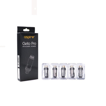Authentic Aspire Cleito Pro Replacement Coils - 0.5 Ohm (Pack of 5) - Vapourse
