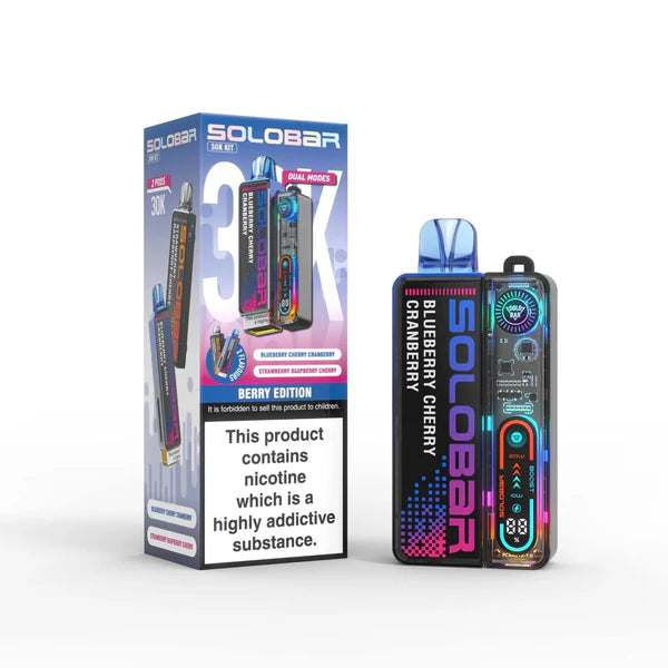 SOLOBAR 30K PREFILLED POD VAPE KIT