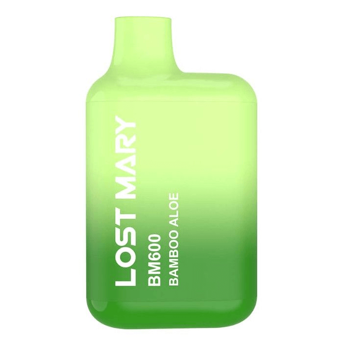 Bamboo Aloe Lost Mary BM600 Disposable Vape - Box of 10 | Refreshing Flavor & 600 Puffs - Vapourse