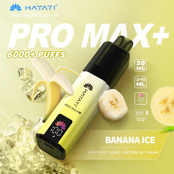 Hayati Pro Max Plus 6000 Puffs Prefilled Pod Kit