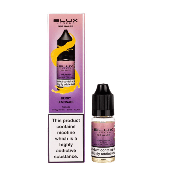 Berry Lemonade Nic Salt E-Liquid by Elux Legend - Pack of 10 - Vapourse