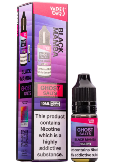 Black Mamba Ghost Nic Salts Vape Bars - 10ml - Vapourse
