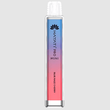 Blue Razz Cherry Hayati Pro Mini 600 Disposable Vape - Box of 10 | 20mg Nicotine - Vapourse