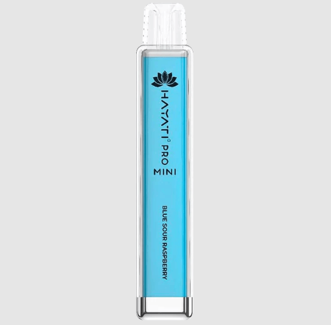 Blue Sour Raspberry Hayati Pro Mini 600 Disposable Vape - Box of 10 | 20mg Nicotine - Vapourse