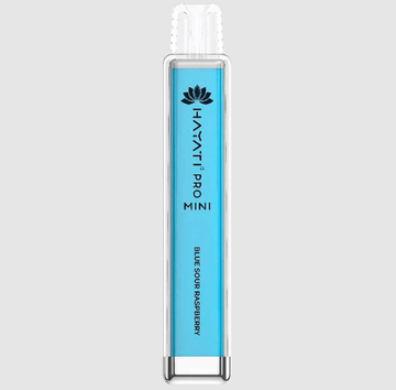 Blue Sour Raspberry Hayati Pro Mini 600 Disposable Vape - Box of 10 | 20mg Nicotine - Vapourse