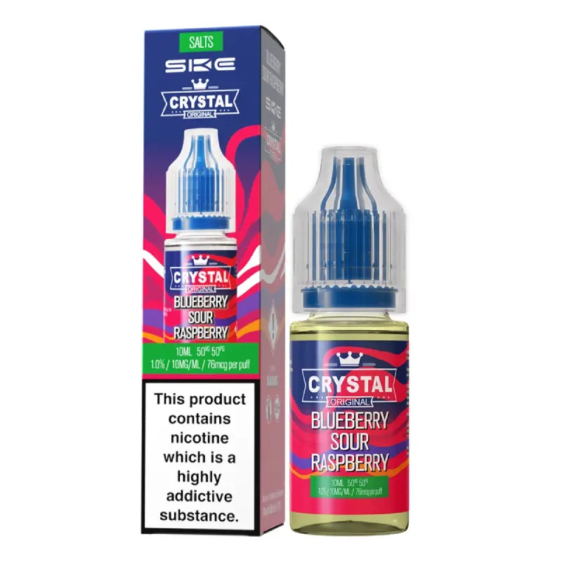 SKE Crystal Nic Salt E-Liquids - 10mg