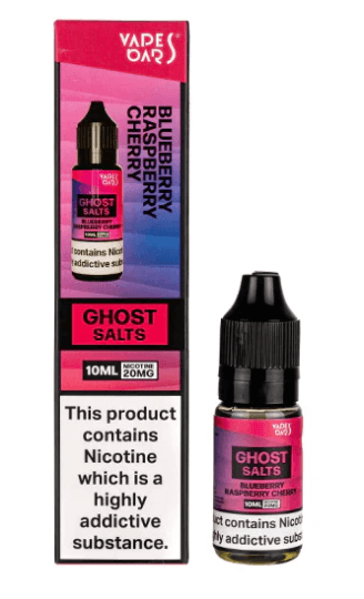 Blueberry Raspberry Cherry Ghost Nic Salts Vape Bars - 10ml - Vapourse