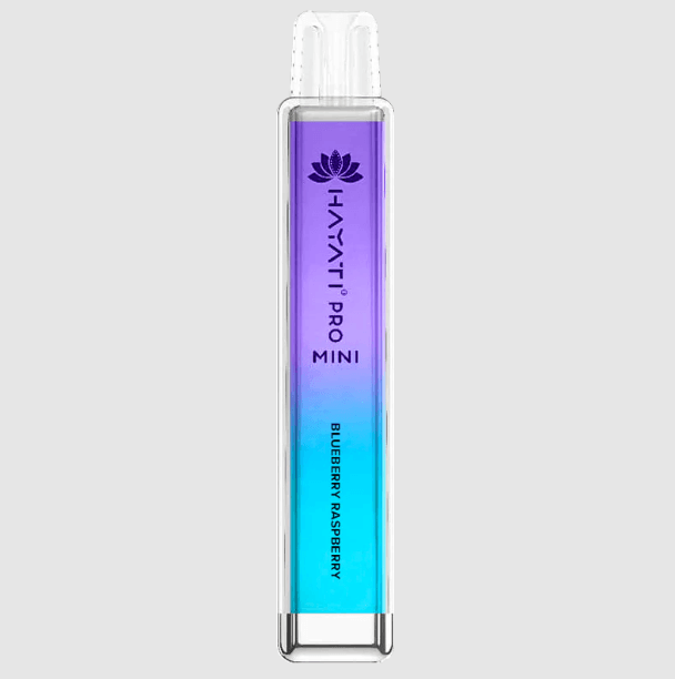 Blueberry Raspberry Hayati Pro Mini 600 Disposable Vape - Box of 10 | 20mg Nicotine - Vapourse