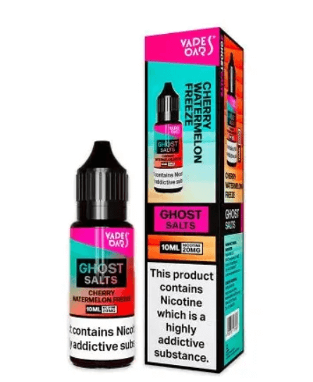 Cherry Watermelon Freeze Ghost Nic Salts Vape Bars - 10ml - Vapourse