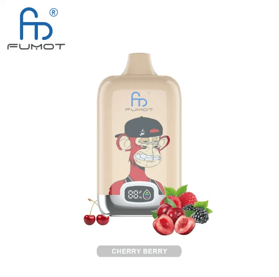 Cherry Berry Fumot Digital Box 12000 Disposable Vape - Vapourse