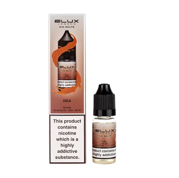 Cola Ice Nic Salt E-Liquid by Elux Legend - Pack of 10 - Vapourse