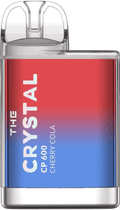 Crystal CP600 Disposable Vape Puff Pod - 20mg Nicotine - Pack of 10 - Vapourse
