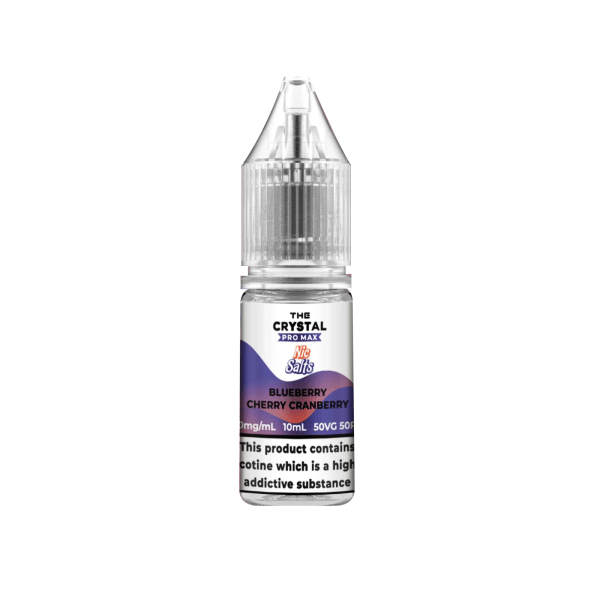 Crystal Pro Max Blueberry Cherry Cranberry Disposable Vape - Pack of 10 - Vapourse