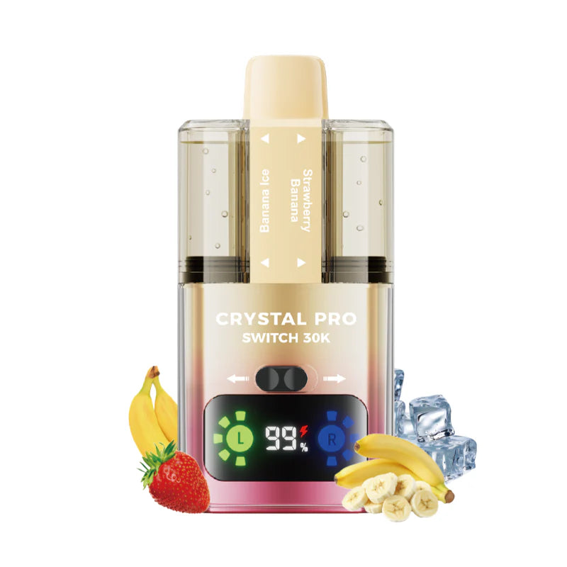 Crystal Pro Switch 30K  Vape - Dual Flavors, 30000 Puffs