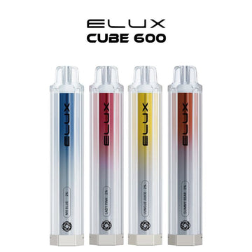 Elux Cube 600 Disposable Pod Device - 600 Puffs of Flavorful Vaping - Vapourse