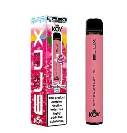 Elux KOV Sweet Disposable Pod Device | 600 Puffs | Box of 10 - Vapourse