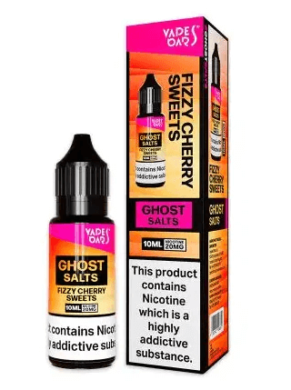 Fizzy Cherry Sweets Ghost Nic Salts Vape Bars - 10ml - Vapourse
