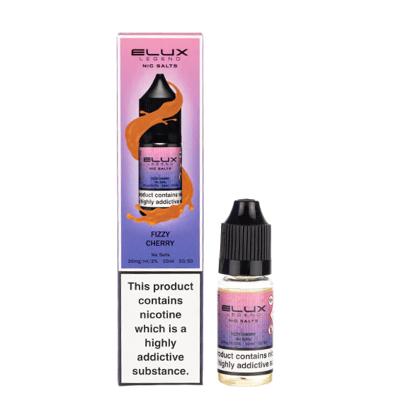 Fizzy Cherry Nic Salt E-Liquid by Elux Legend - Pack of 10 - Vapourse