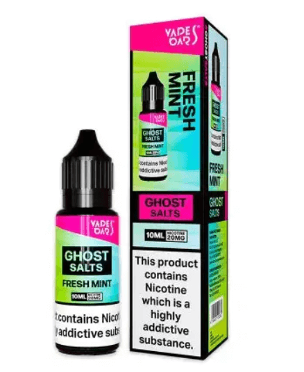 Fresh Mint Ghost Nic Salts Vape Bars - 10ml - Vapourse