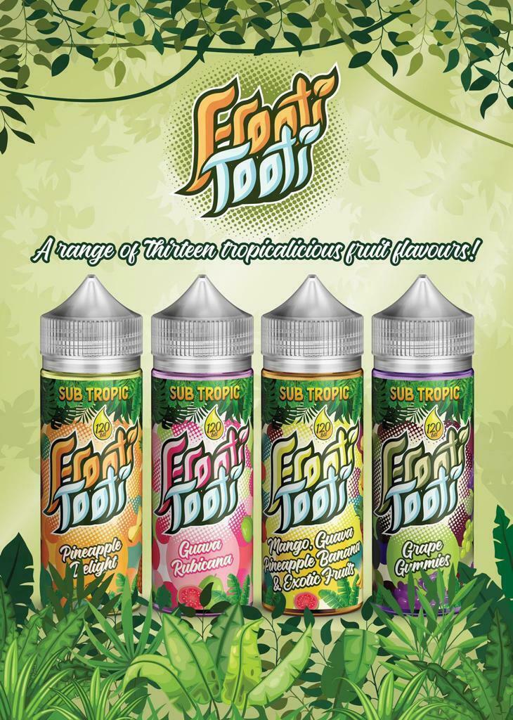Frooti Tooti Sub Tropic E-Liquid by Kingston - 100ml - Vapourse