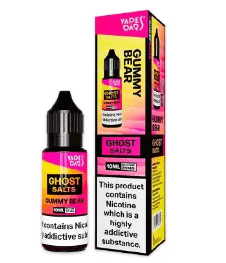 Gummy Bear Ghost Nic Salts Vape Bars - 10ml - Vapourse