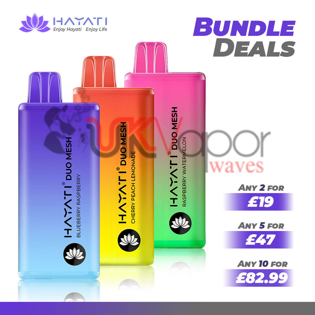 Hayati Mesh Duo 7000 Puff Vape Device Cheapest