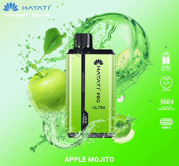 Hayati Pro Ultra 15000 puffs Vape Apple Mojito £9.60